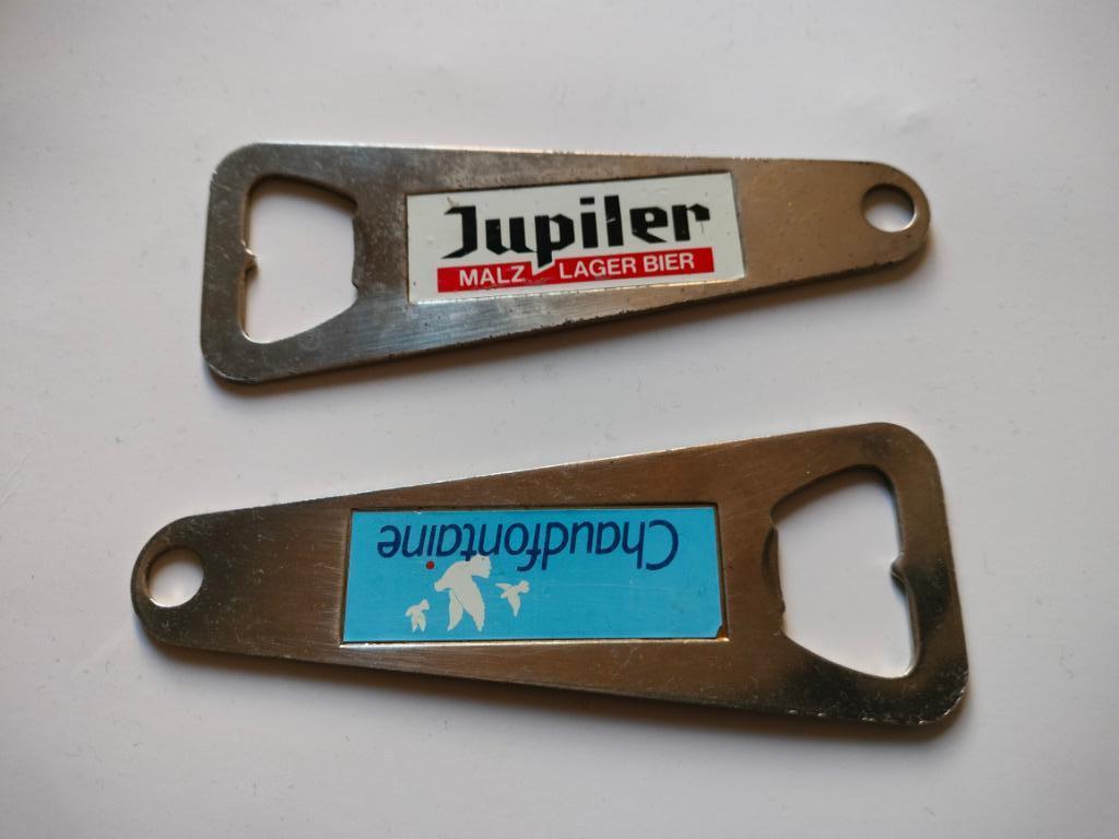 Kroonkurk aftrekker - flesopener verschillende soorten, Verzamelen, Biermerken, Gebruikt, Flesopener, Duvel, Ophalen of Verzenden