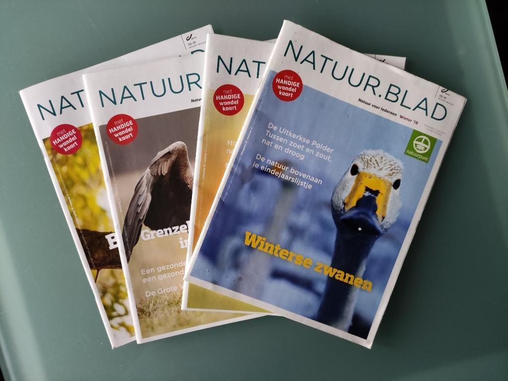 Tijdschriften Natuur.Blad Natuurpunt (prijs is voor geheel), Enlèvement ou Envoi