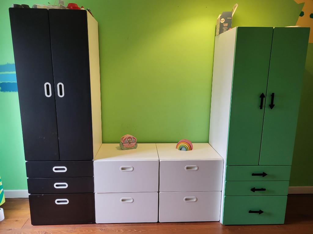 Kledingkasten Smastad kind Ikea, Enlèvement, Utilisé, Armoire