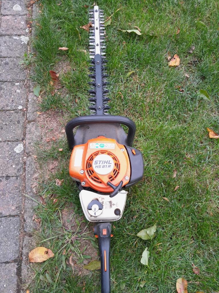 stihl hs 81r en 82t, Jardin & Terrasse, Taille-haies, Enlèvement, Utilisé, Essence, Stihl