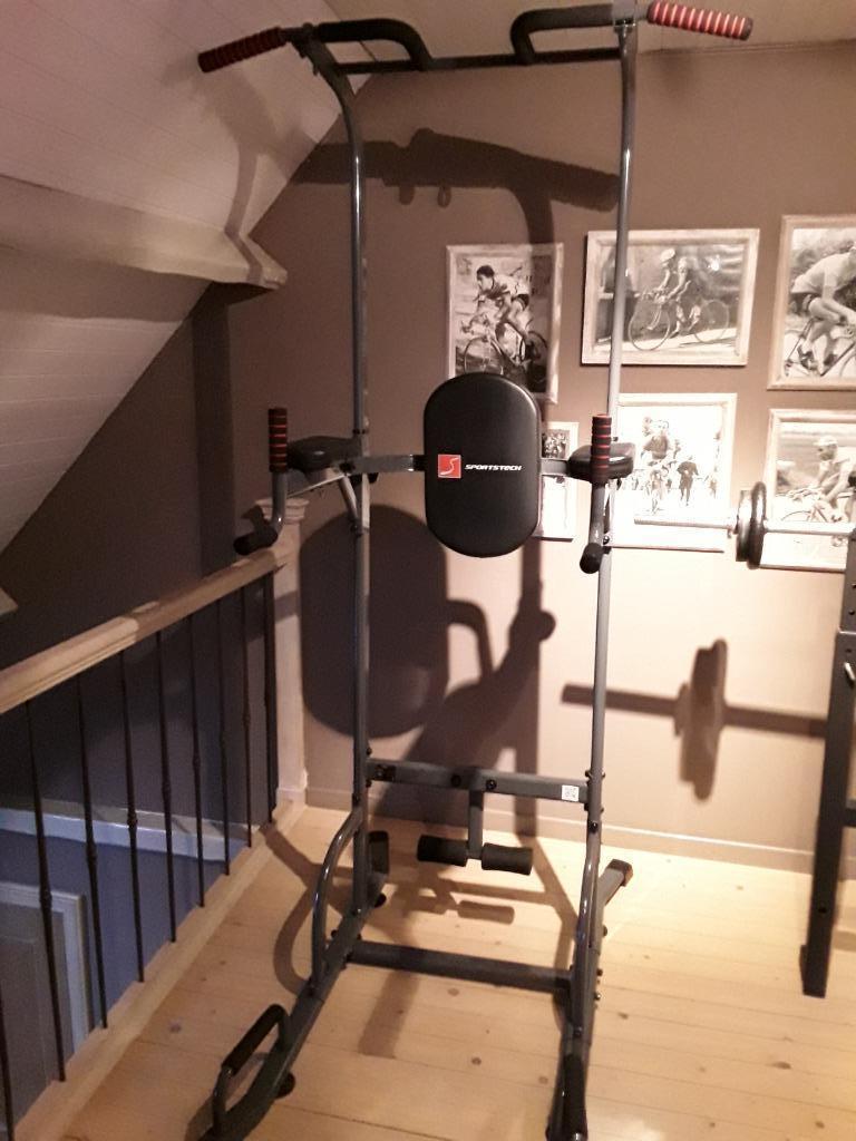 Krachttoren, Sports & Fitness, Enlèvement, Comme neuf, Pectoraux, Banc d'exercice
