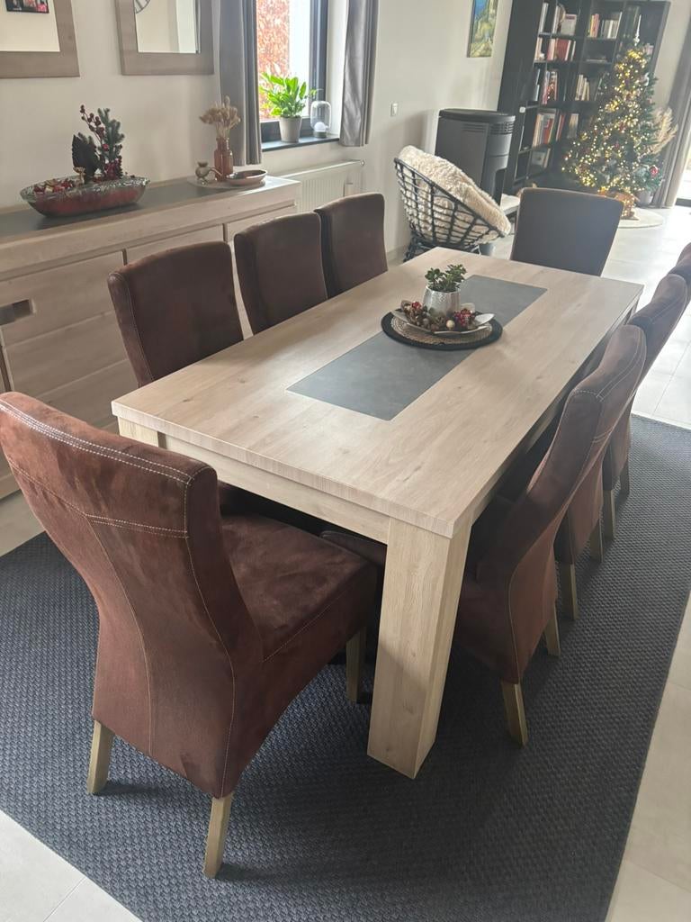 Salle a manger, Enlèvement, Comme neuf, 6 à 8 chaises