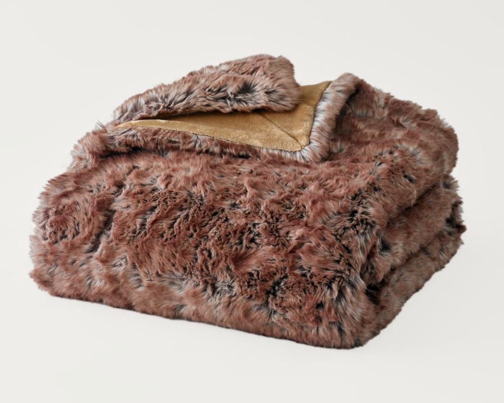 Couverture à carreaux/polaire Plaids Cocooning Wolf 150x200, Maison & Meubles, Accessoires pour la Maison | Plaids & Couvertures