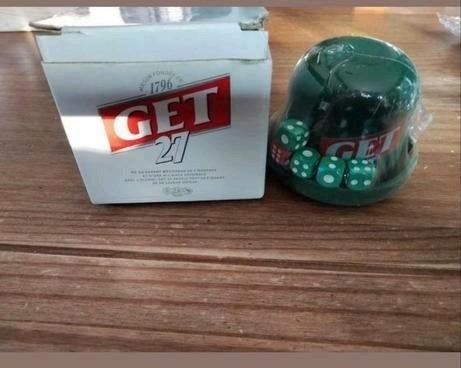 Ontvang een spel met 27 dobbelstenen.
Nieuwstaat... Verpakt., Verzamelen, Ophalen of Verzenden