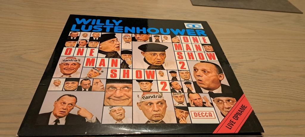 Live opname one man show 2 Willy Lustenhouwer, Cd's en Dvd's, Ophalen of Verzenden, Zo goed als nieuw