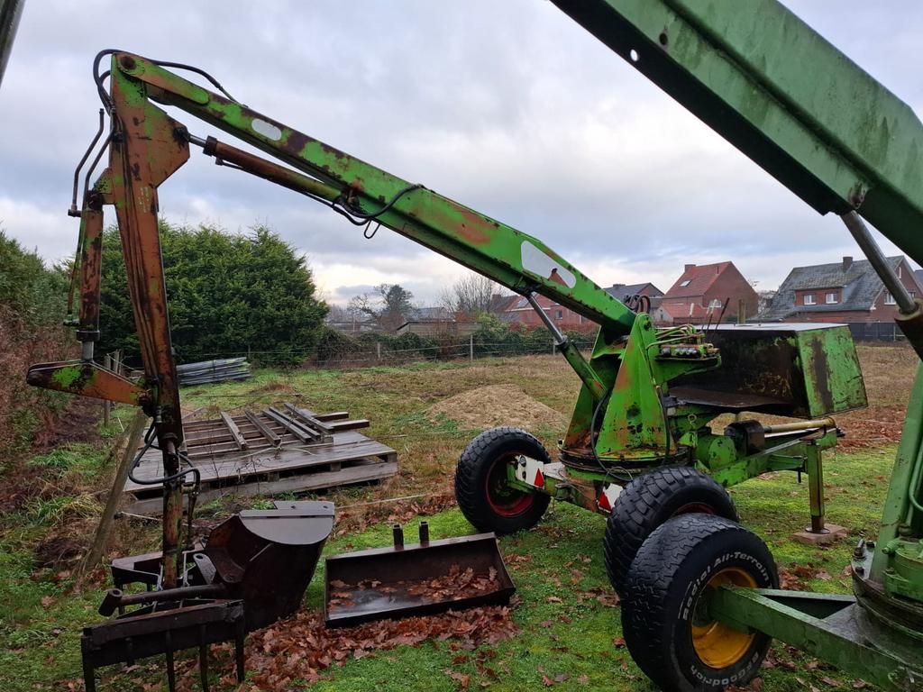 Mestkraan, Zakelijke goederen, Ophalen