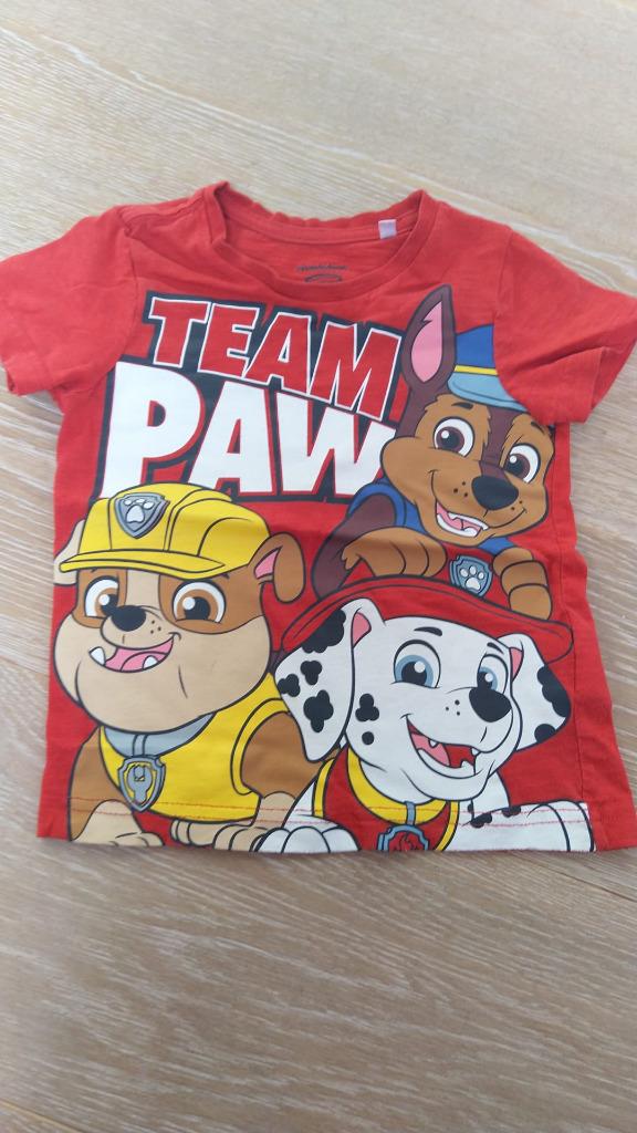 T-shirt paw patrol 92, Kinderen en Baby's, Ophalen, Gebruikt, C&A, Shirt of Longsleeve