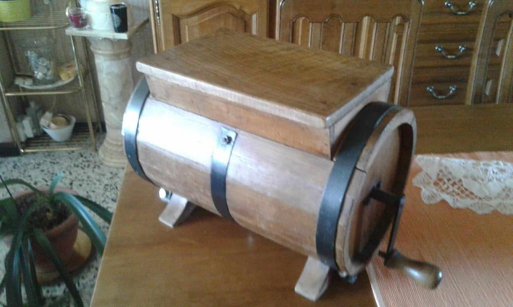 baratte à  beurre, Enlèvement