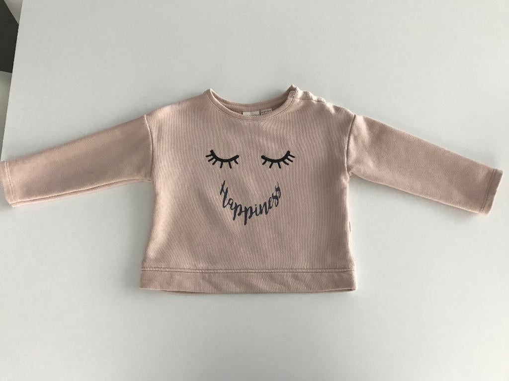 Roze sweater van ZARA maat 92, Kinderen en Baby's, Kinderkleding | Maat 92, Meisje, Trui of Vest, Ophalen of Verzenden, Zo goed als nieuw
