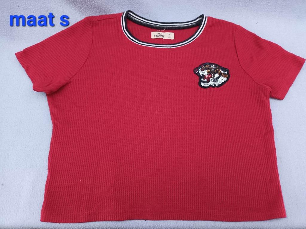 hollister t-shirt maat smal, Kleding | Dames, Ophalen of Verzenden