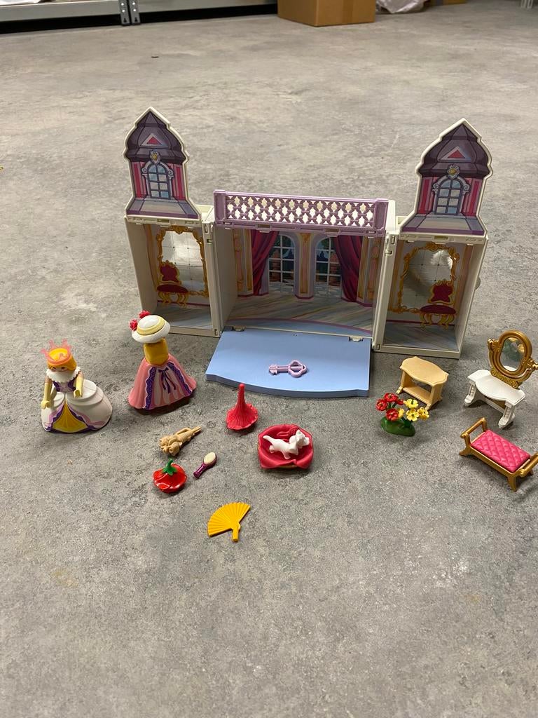 Playmobil inklapbaar prinsessenkasteel, Kinderen en Baby's, Speelgoed | Playmobil, Ophalen of Verzenden, Zo goed als nieuw