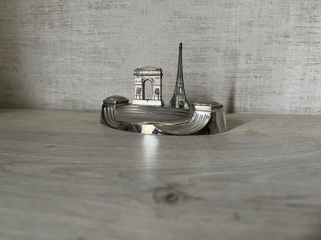 Inktpot voor souvenirs uit het oude Parijs (1930-1950), Antiek en Kunst, Ophalen