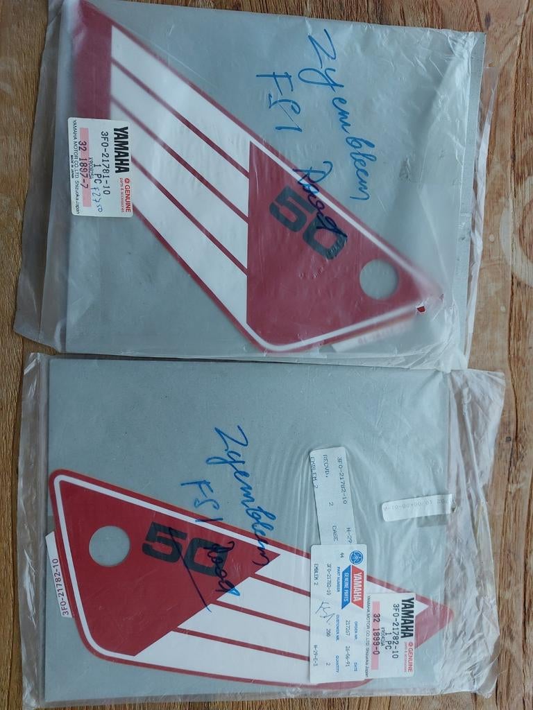 Autocollants Yamaha FS1 NOS, Enlèvement ou Envoi, Comme neuf, Yamaha