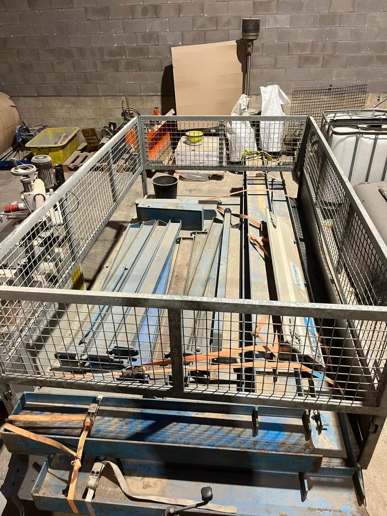 Opbergrek, Ophalen, Gebruikt