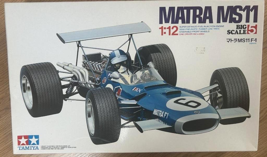 MATRA MSII Schaal 1:12 Tamiya, Hobby en Vrije tijd, Modelbouw | Auto's en Voertuigen, Nieuw, Auto, Groter dan 1:32, Tamiya, Ophalen of Verzenden