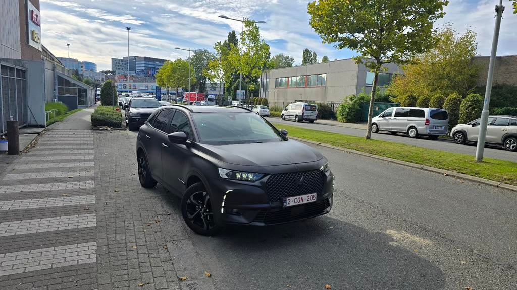 DS7 CROSSBACK 2018, Auto's, Apple Carplay, Zwart, Leder, Particulier