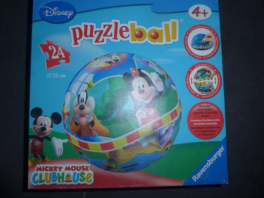 Puzzleball Disney, Kinderen en Baby's, Ophalen of Verzenden, 10 tot 50 stukjes, Gebruikt, 4 tot 6 jaar
