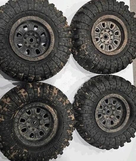 RC crawler banden + velgen 1.9 – Pro-Line Super Swamper, Elektro, Gebruikt, Ophalen of Verzenden, Schaal 1:10