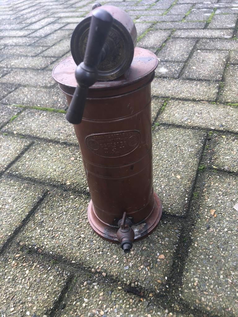 Perspompje antiek, Ophalen of Verzenden