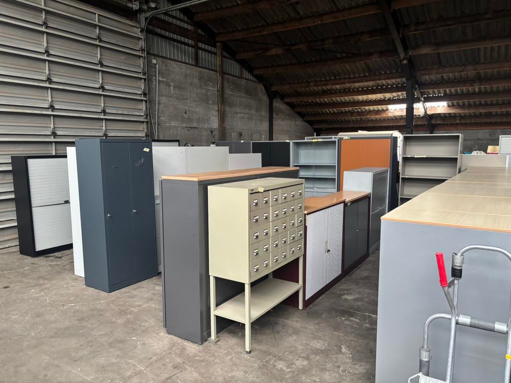 Roldeurkasten / Metaal kasten Opruiming Verschillende maten!, Ophalen, Zo goed als nieuw, Metaal