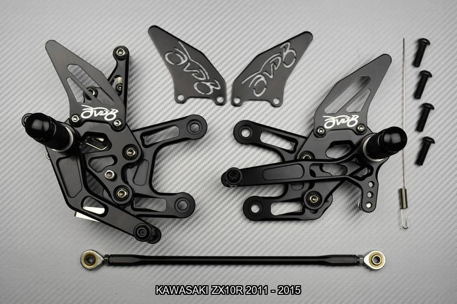 Platine Commandes Reculées KAWASAKI ZX10R 2011 - 2015, Motos, Accessoires | Autre, Neuf, Enlèvement ou Envoi