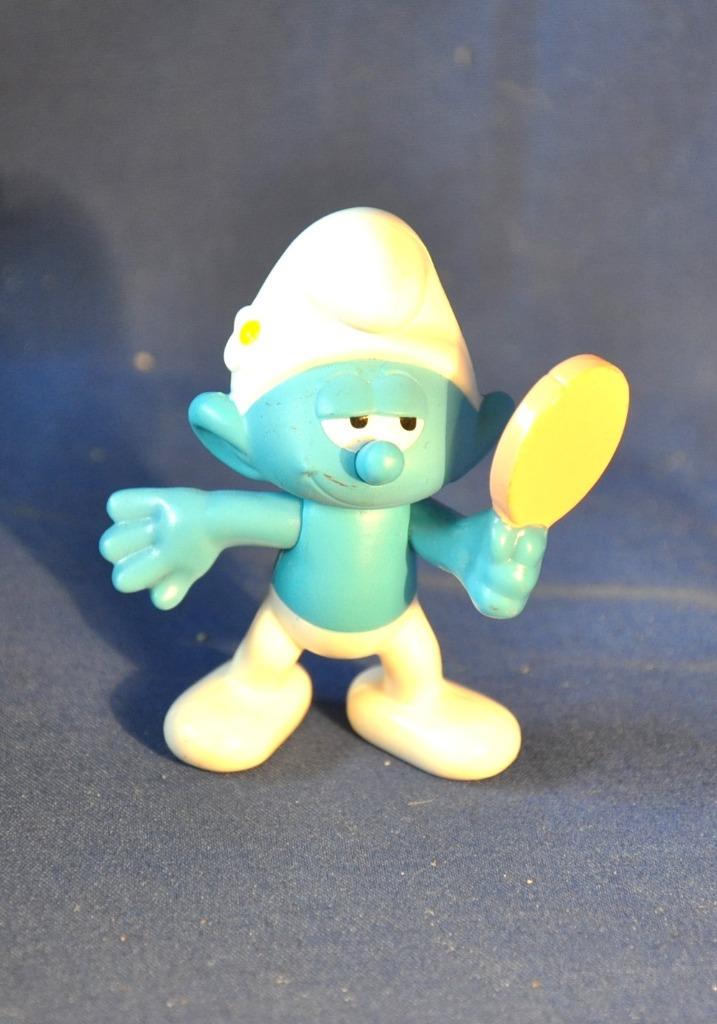 figurine schtroumpfs (4), Enlèvement ou Envoi, Comme neuf, Poupée, Figurine ou Peluche