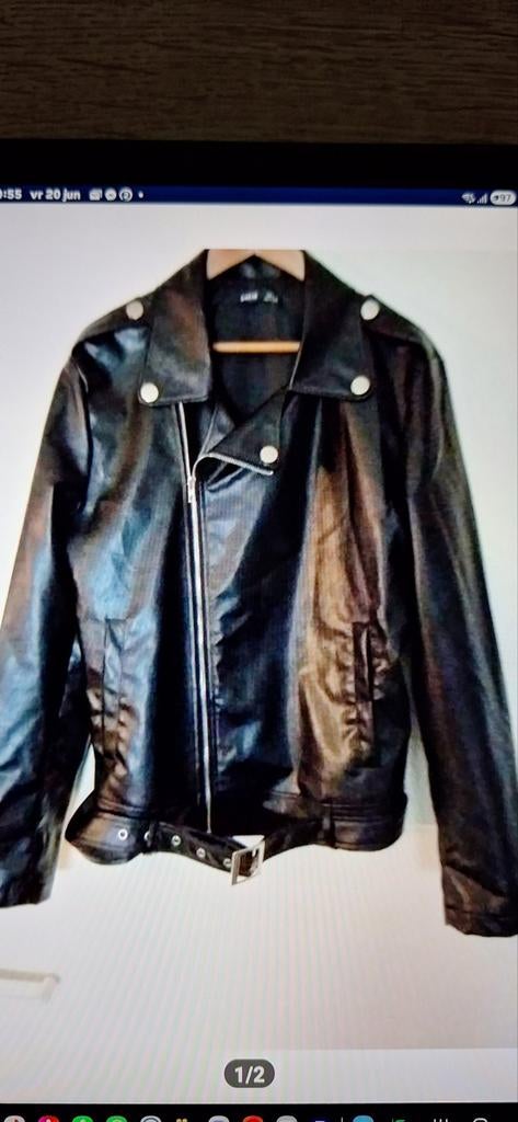 Lederen motovest dames., Ophalen, Dames