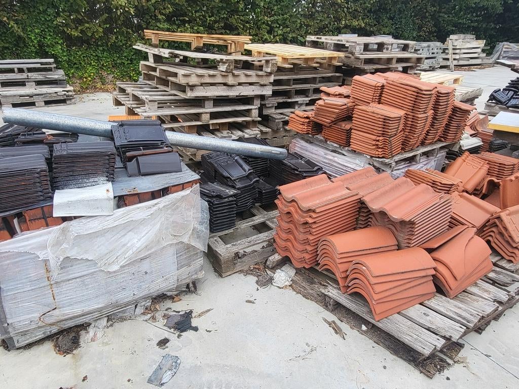 Divers tuiles lot de fin de chantier, Bricolage & Construction, Enlèvement, Neuf, Tuiles
