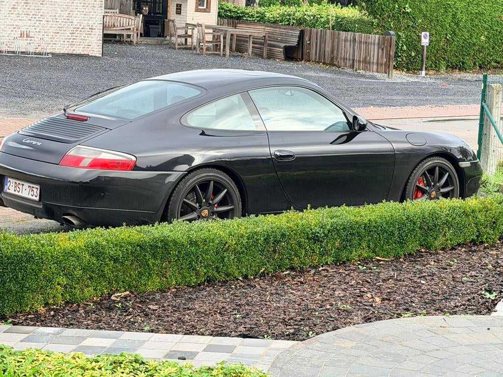 Porche 911.   996 3.4l  zwart, Autos, Cuir, Achat, Electronic Stability Program (ESP), Carnet d'entretien