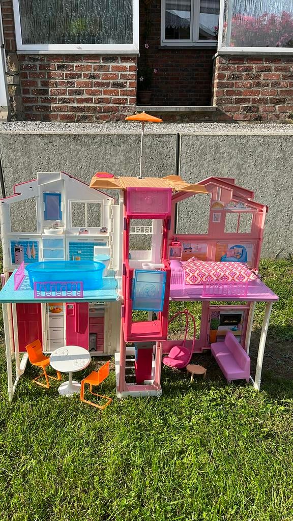 Luxe huis van Barbie, Ophalen, Gebruikt, Plastic