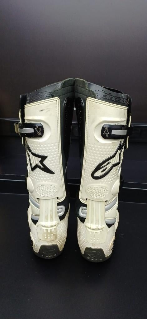 Motocross laarzen Alpinestars maat 42/US 8, Enlèvement, Autres types, Porté, Taille 46 (S) ou plus petite