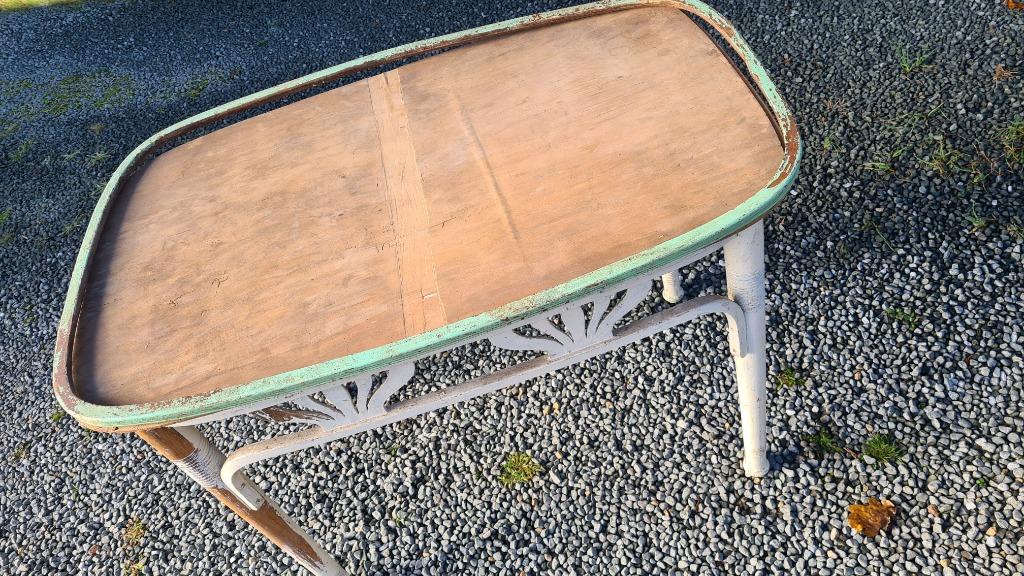 Art deco tuintafel., Ophalen, Gebruikt