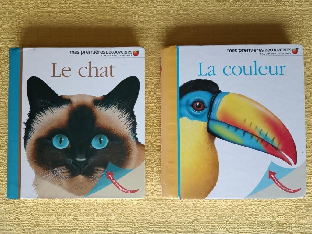 Le chat + La couleur + L’hippopotame : avec transparents !, Livres, Livre à déplier, à toucher ou à découvrir, Enlèvement, Utilisé