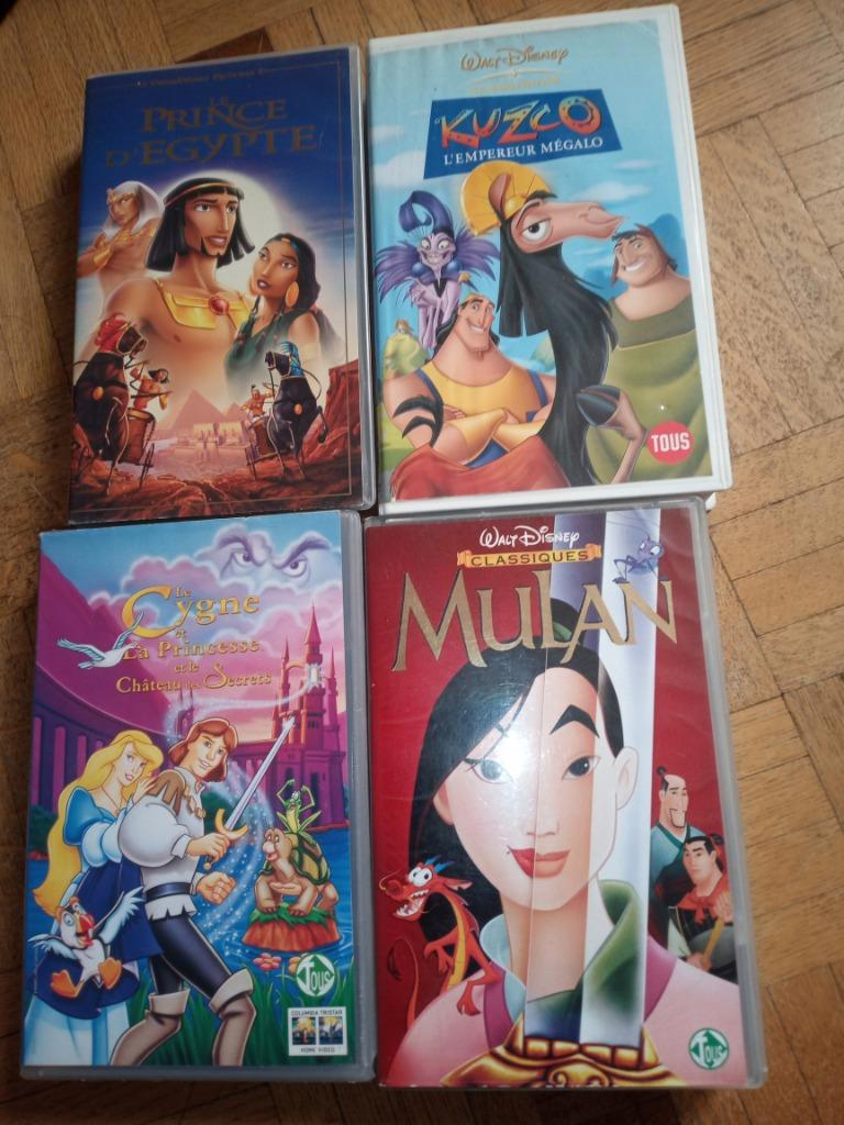 Lot Cassette VHS Disney films enfants adultes, Enlèvement ou Envoi, Utilisé, Dessin animé