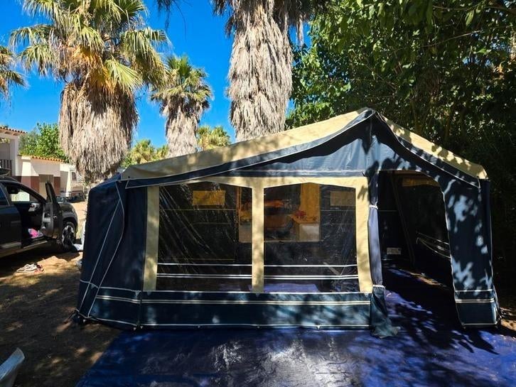 Vouwwagen Gerjak Tago, Caravans en Kamperen, Tenten, meer dan 6, Gebruikt, Ophalen