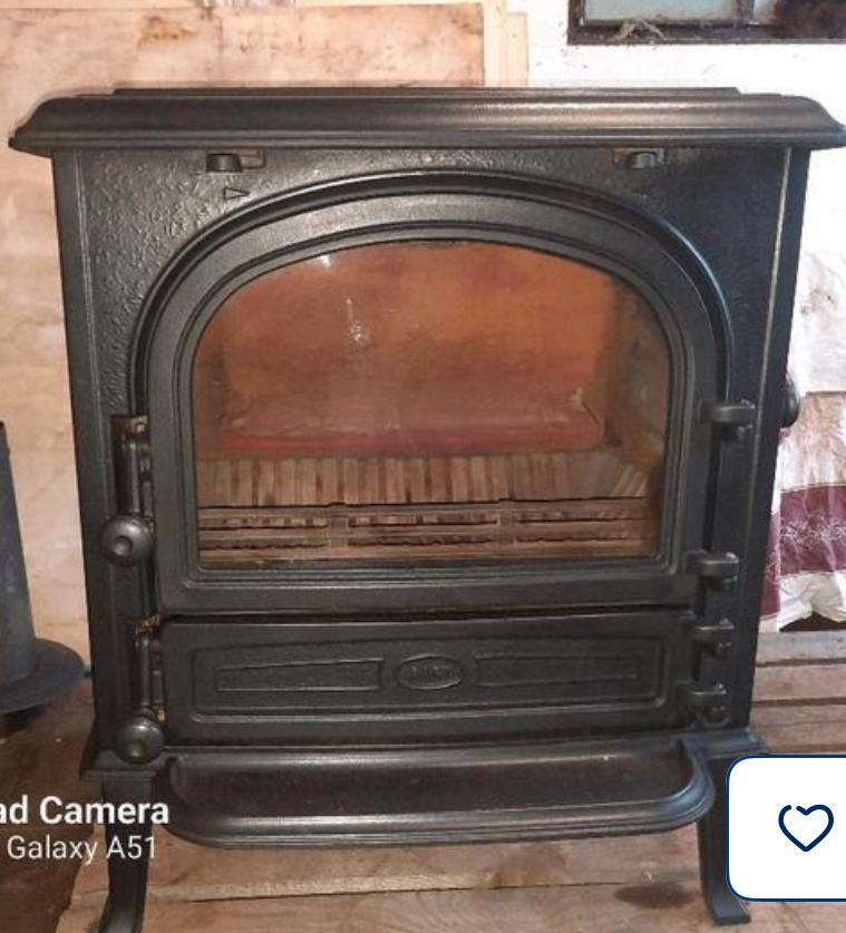 Kachel Saey 94, Huis en Inrichting, Kachels, Ophalen, Zo goed als nieuw, Vrijstaand, Hout