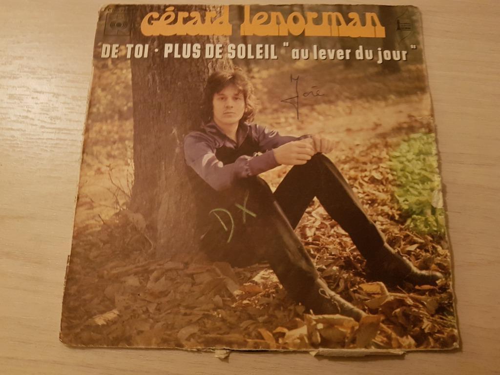 Disque vinyl 45 tours gerard lenorman, Enlèvement ou Envoi, Comme neuf