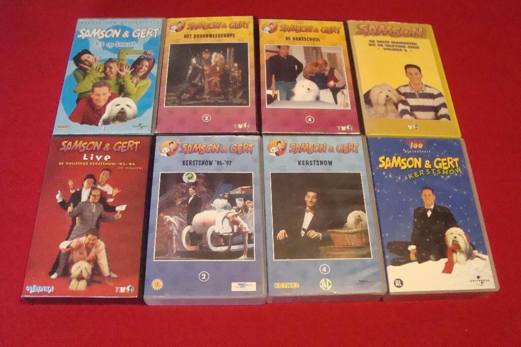 20 videobanden(vhs)studio 100, Cd's en Dvd's, VHS | Kinderen en Jeugd, Ophalen of Verzenden, Kinderprogramma's en -films