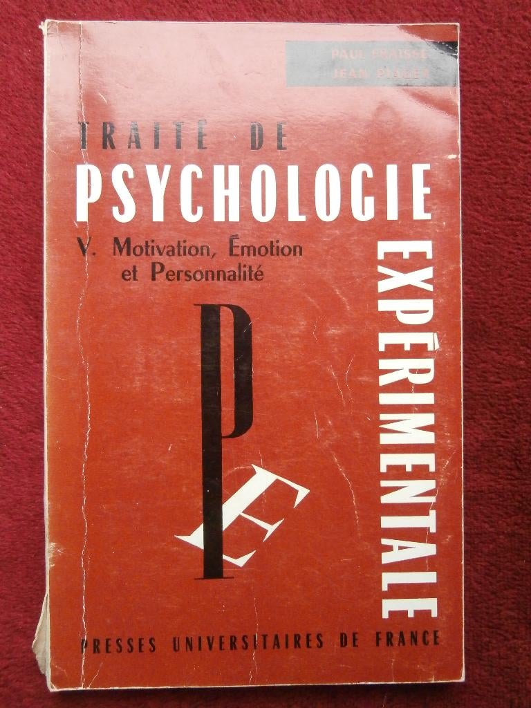 Traité de psychologie expérimentale, Verzenden, Gelezen, Paul Fraisse & Jean Piaget