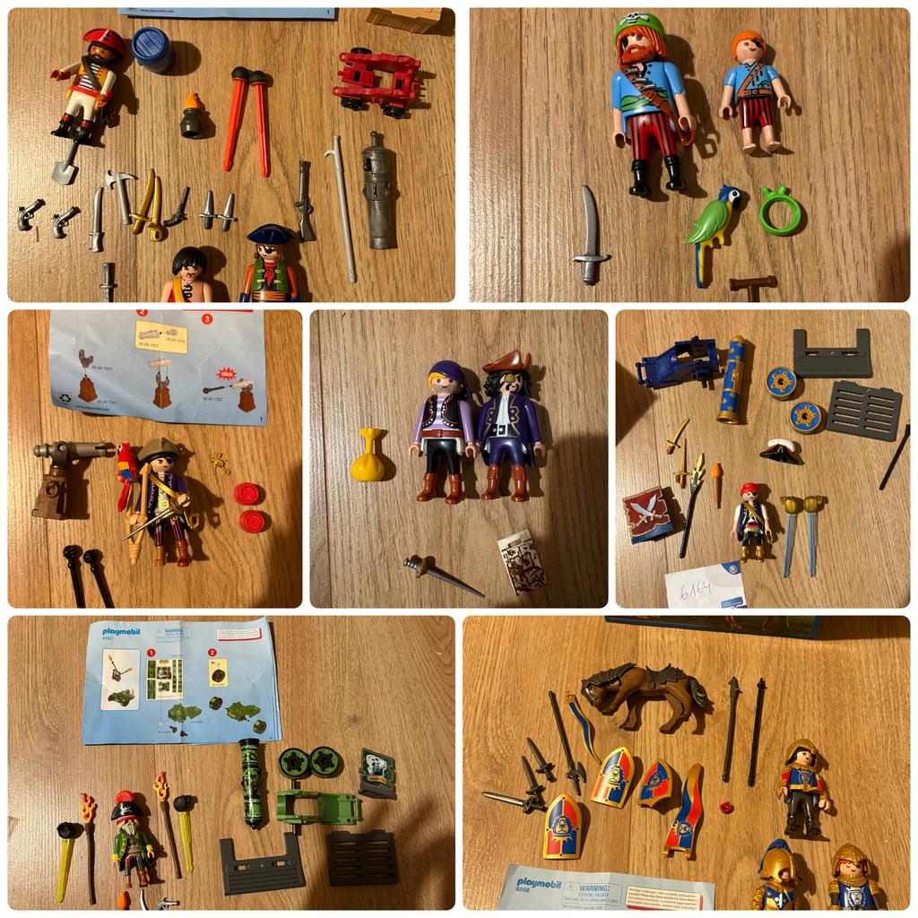 Groot Playmobil Piraten & Ridders pakket, Ophalen of Verzenden, Zo goed als nieuw