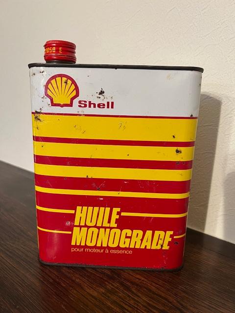 Shell monograde, bidon vide, Collections, Enlèvement