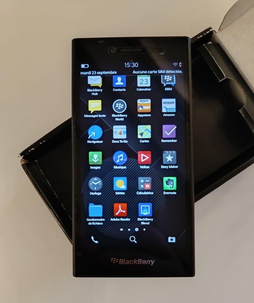 Blackberry 10 Leap avec boîte, Telecommunicatie, Mobiele telefoons | Blackberry, Overige kleuren, Touchscreen, Refurbished, Ophalen of Verzenden