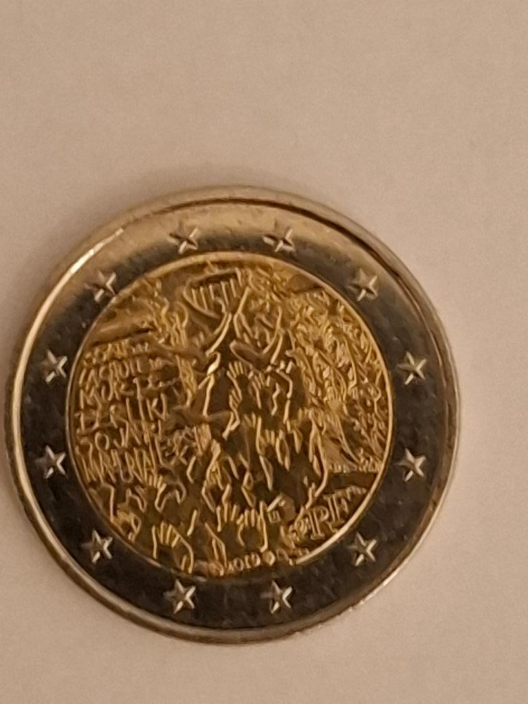 Pièce 2euros 30ans mur de Berlin France, Enlèvement ou Envoi, France, 2 euros, Monnaie en vrac
