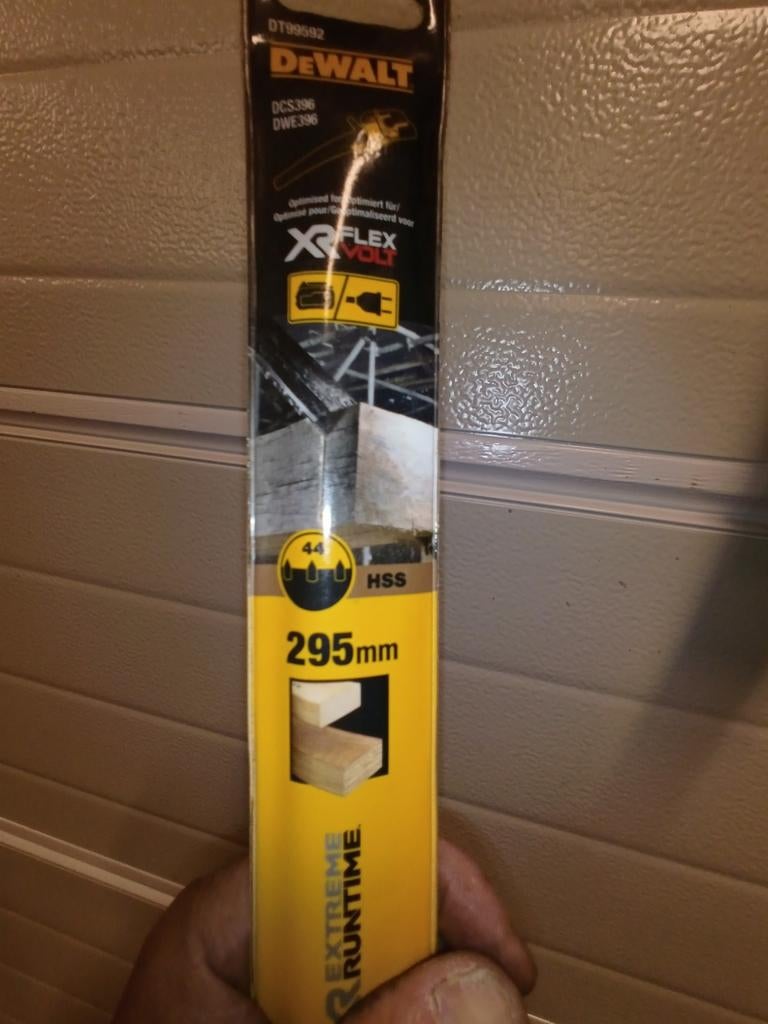 Dewalt  zaag bladen alligator, Ophalen, Zo goed als nieuw