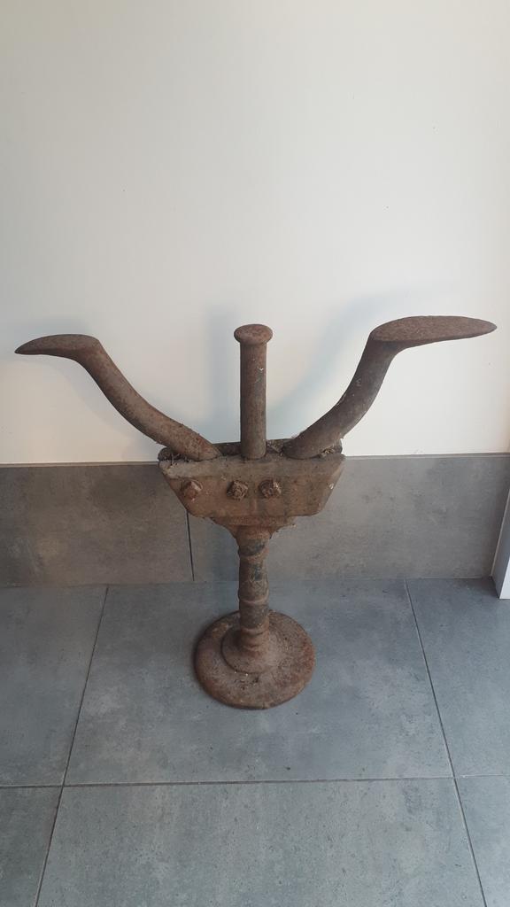 Oud schoenmakers statief, Antiek en Kunst, Ophalen