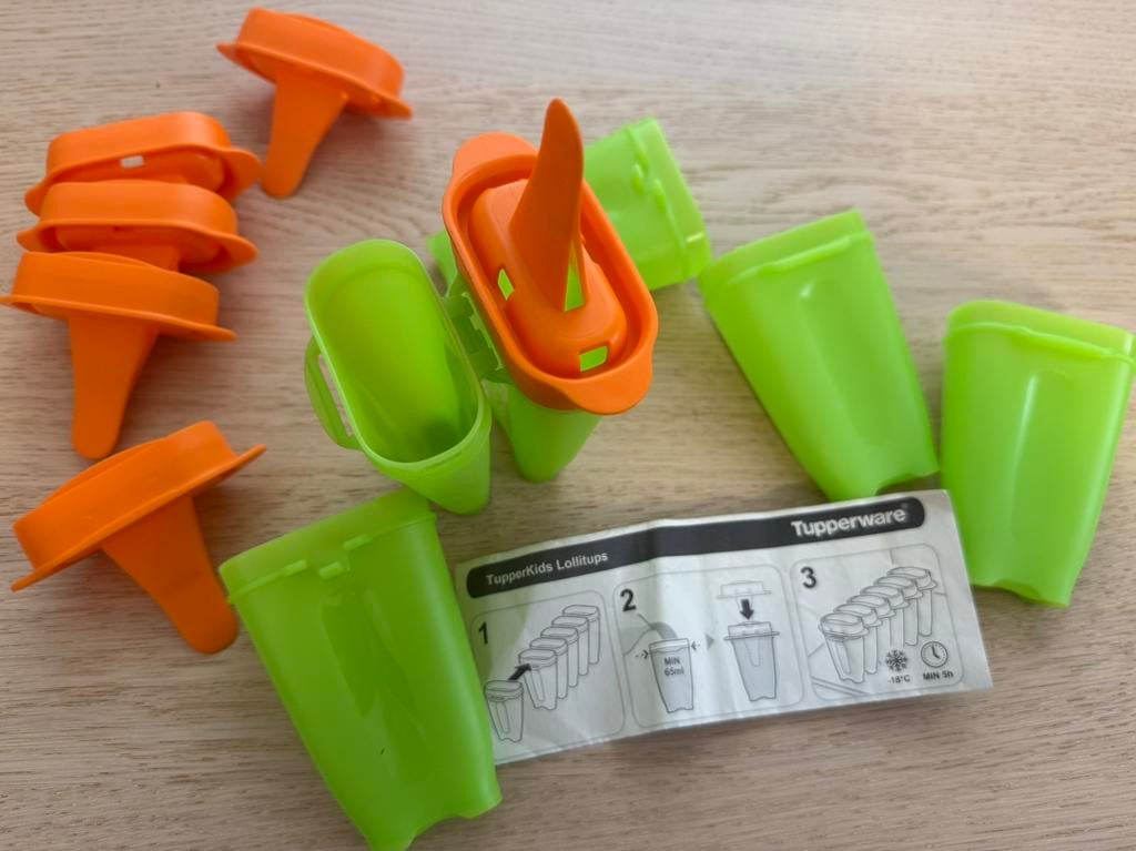 ***NIEUW*** Tupperware - lollitups - ijslollie maker, Maison & Meubles, Cuisine| Tupperware, Neuf, Enlèvement ou Envoi