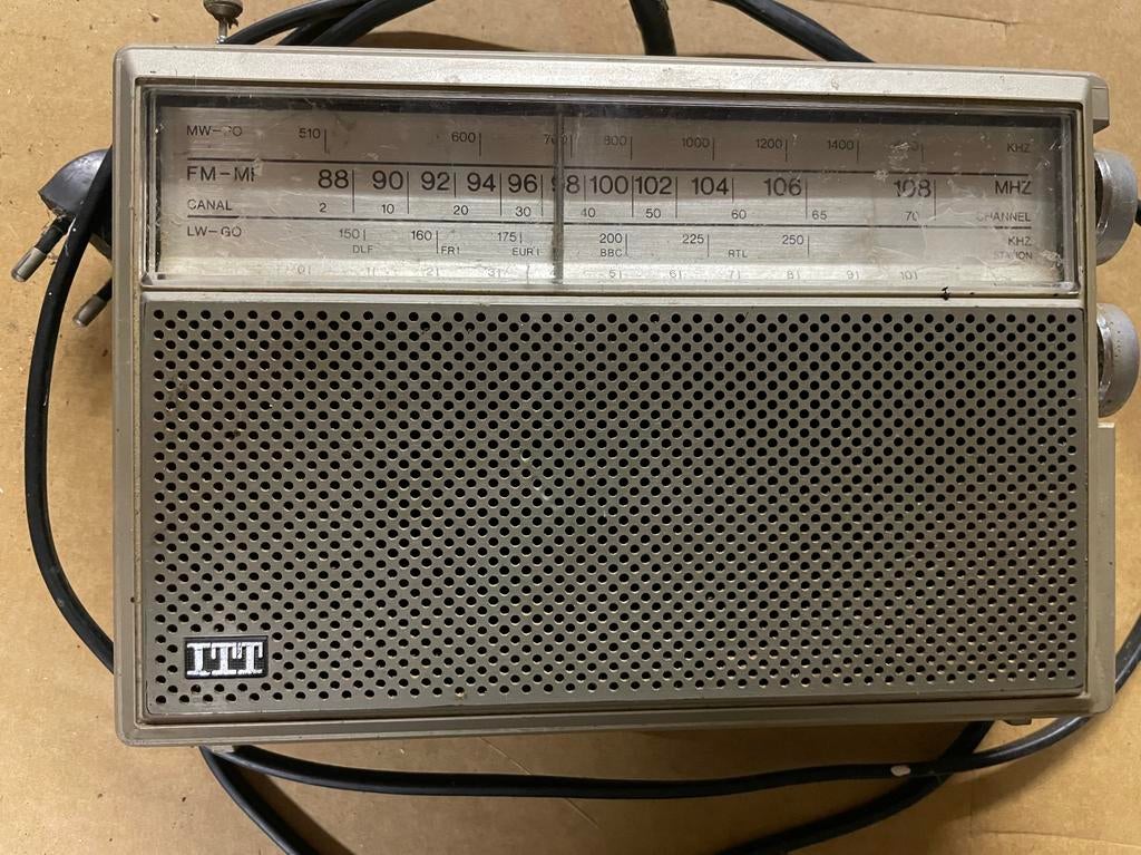 Radio à transistors ITT, TV, Hi-fi & Vidéo, Enlèvement ou Envoi, Comme neuf, Radio