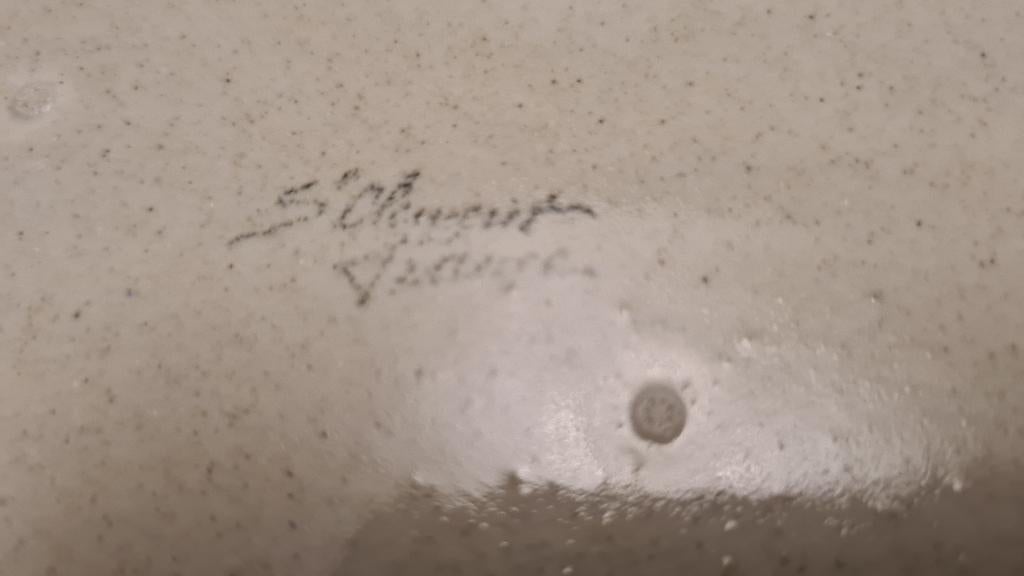 6 keramieken St Clement gourmet of fondue borden 27cmx22cm., Huis en Inrichting, Ophalen, Zo goed als nieuw, Keramiek, Bord(en)