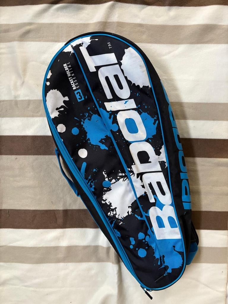 Sac de tennis Babolat bleu et noir, Sport en Fitness, Tennis, Ophalen, Zo goed als nieuw, Tas, Babolat