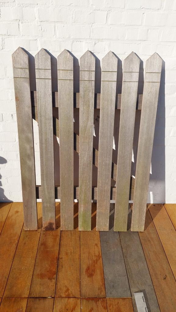 tuinpoort, tuindeur tropisch hardhout, Ophalen, Nieuw